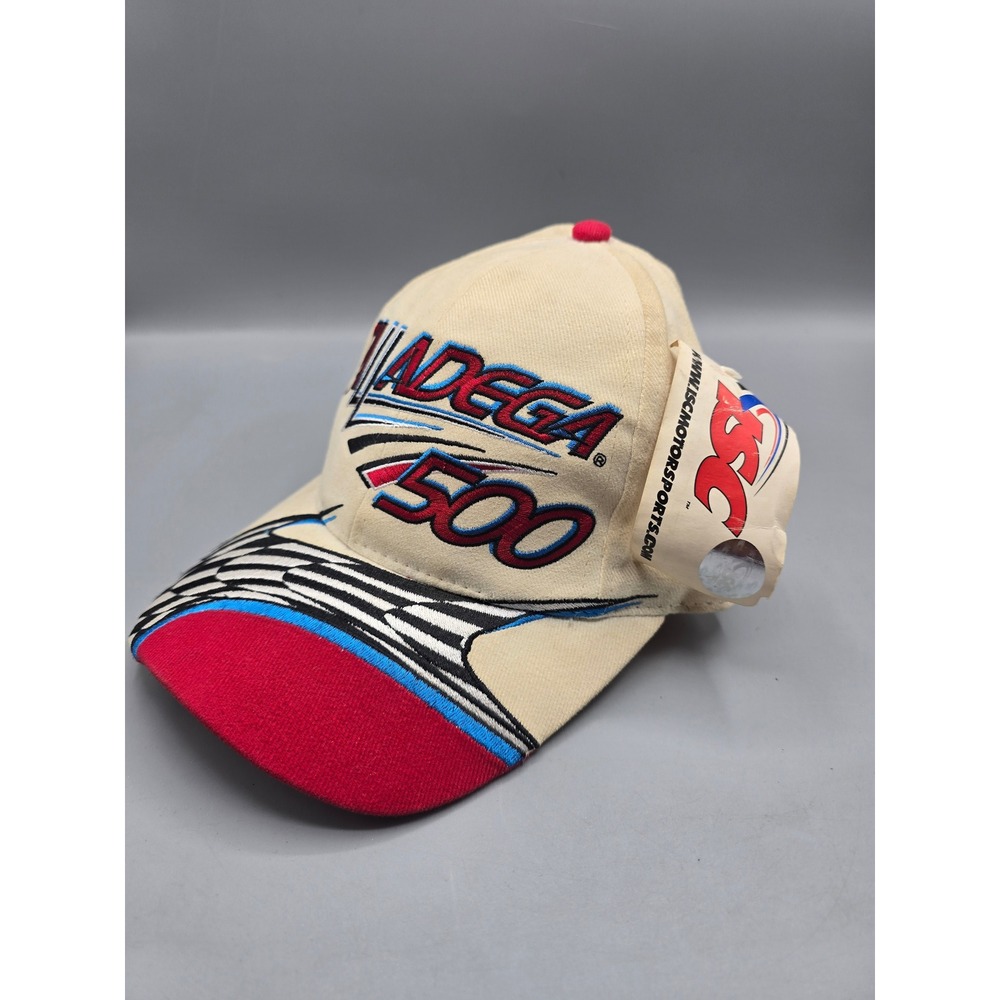 NASCAR Talladega 500 Hat April 21 2002 Vintage Racing Cap Tan New With Tags‎